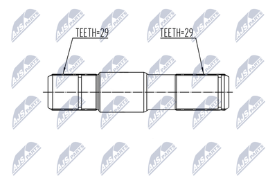 Intermediate Shaft NTY NWP-CH-002