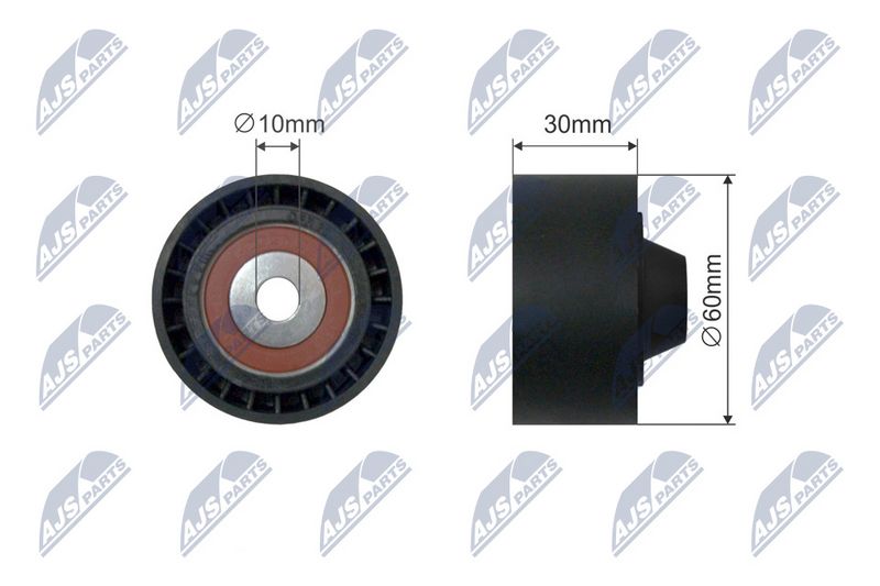 NTY RNK-CT-042 Tensioner Pulley, V-belt