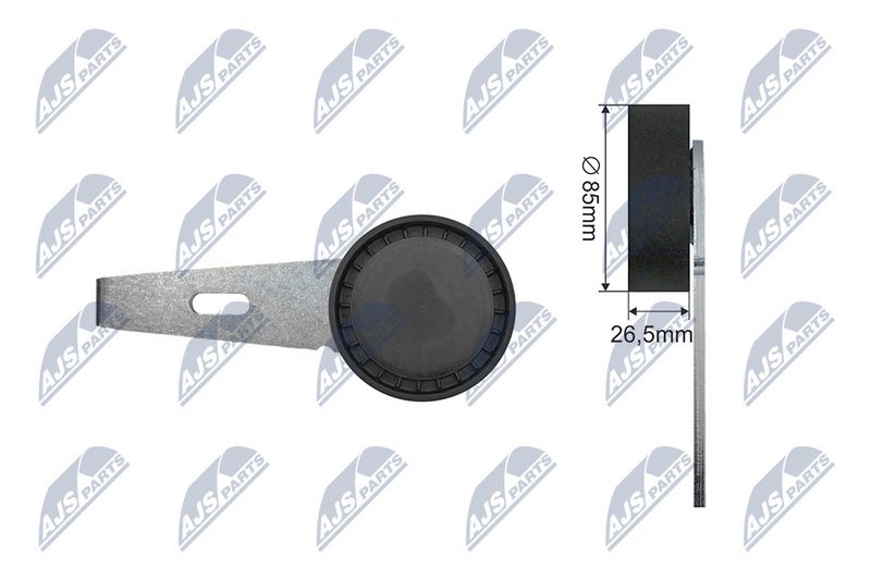 NTY RNK-FT-022 Tensioner Pulley, V-ribbed belt