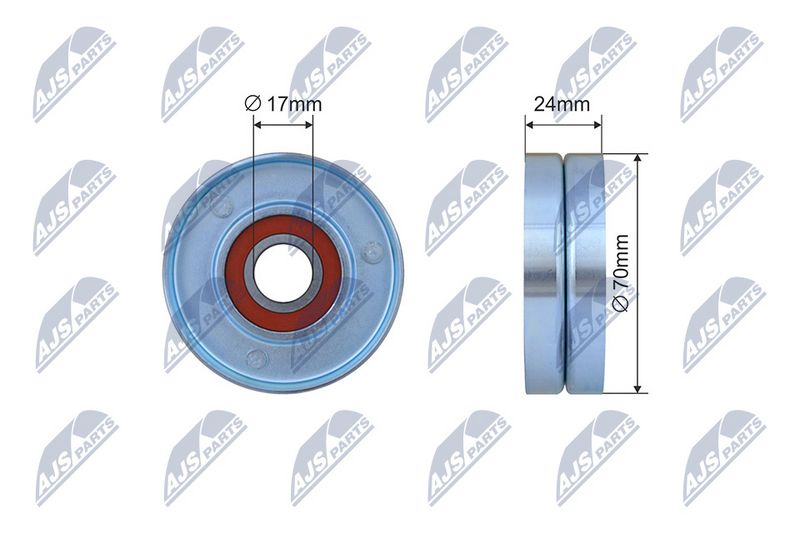 NTY RNK-LR-011 Tensioner Pulley, V-belt