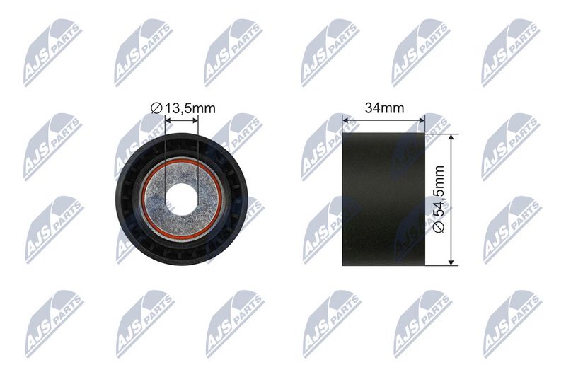 NTY RNK-ME-026 Deflection Pulley/Guide Pulley, V-belt