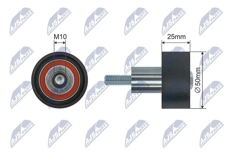 NTY RNK-VW-040 Deflection Pulley/Guide Pulley, timing belt