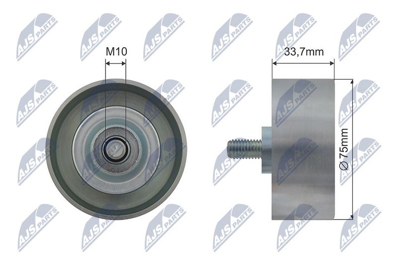 NTY RRK-NS-008 Tensioner Pulley, V-belt