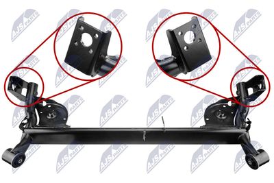 Axle Beam NTY ZRZ-RE-016