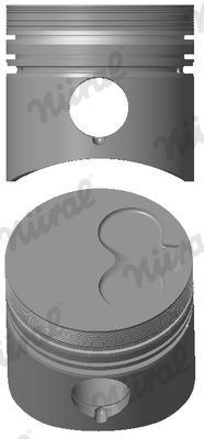 NÜRAL 87-109500-00 Piston