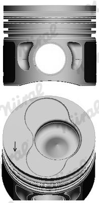 NÜRAL 87-114900-25 Piston