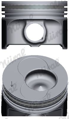 NÜRAL 87-114900-30 Piston