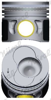 Piston NÜRAL 87-114900-45