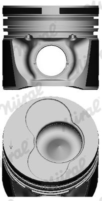 Piston NÜRAL 87-114900-80