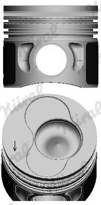 NÜRAL 87-114907-25 Piston