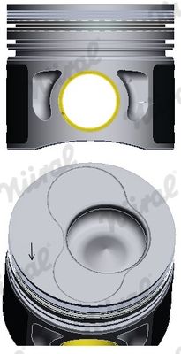 Piston NÜRAL 87-114907-65