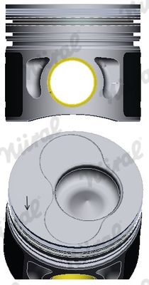 NÜRAL 87-114907-70 Piston
