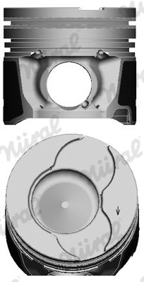 NÜRAL 87-135300-00 Piston