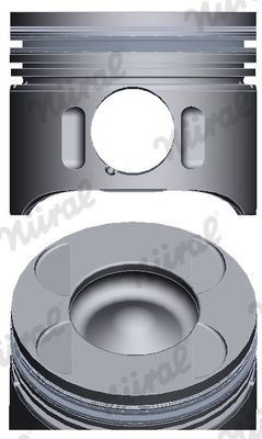 NÜRAL 87-136407-00 Piston