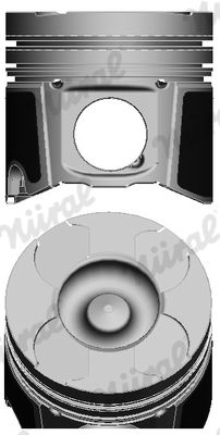 NÜRAL 87-137507-10 Piston