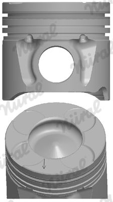 NÜRAL 87-137600-00 Piston