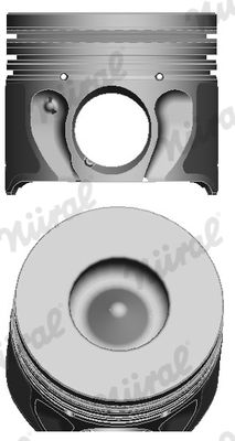 NÜRAL 87-140800-00 Piston