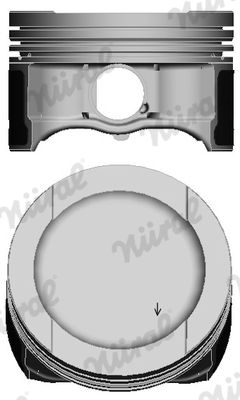 NÜRAL 87-148300-00 Piston