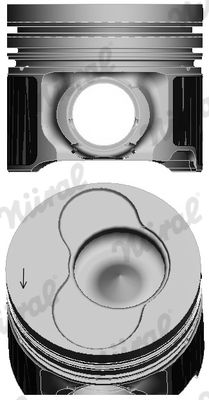 NÜRAL 87-421000-20 Piston