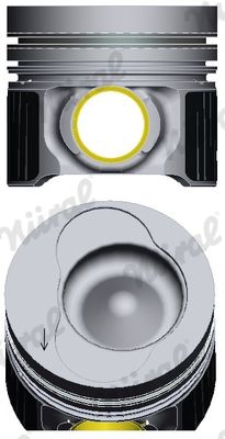 NÜRAL 87-421007-30 Piston