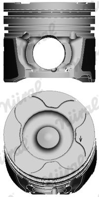 Piston NÜRAL 87-424008-00