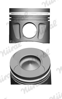 NÜRAL 87-427407-10 Piston