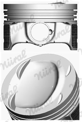 NÜRAL 87-429900-00 Piston