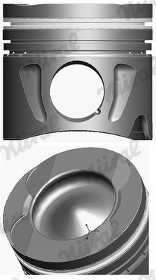 NÜRAL 87-433407-00 Piston