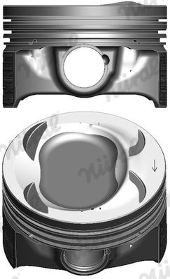 NÜRAL 87-433900-10 Piston