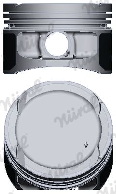 NÜRAL 87-436900-00 Piston