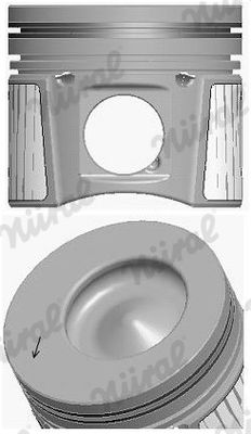 Piston NÜRAL 87-437000-10