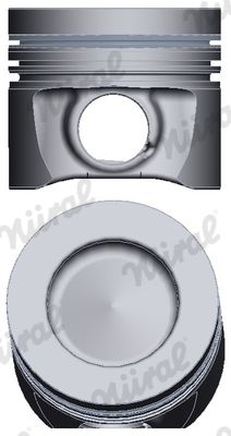 NÜRAL 87-443100-10 Piston