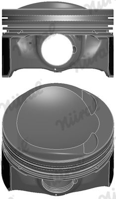 NÜRAL 87-443800-00 Piston