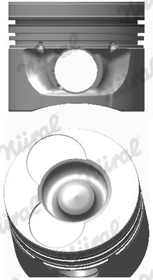 NÜRAL 87-743100-00 Piston