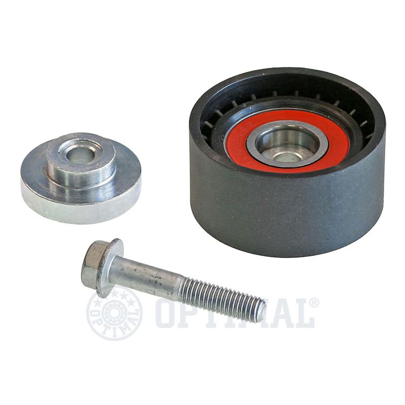 OPTIMAL 0-N1950 Deflection/Guide Pulley, V-ribbed belt