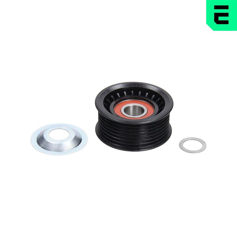 OPTIMAL 0-N2131 Deflection/Guide Pulley, V-ribbed belt