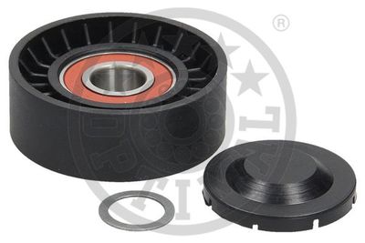 Deflection/Guide Pulley, V-ribbed belt OPTIMAL 0-N2402S