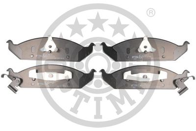 Brake Pad Set, disc brake OPTIMAL 10037
