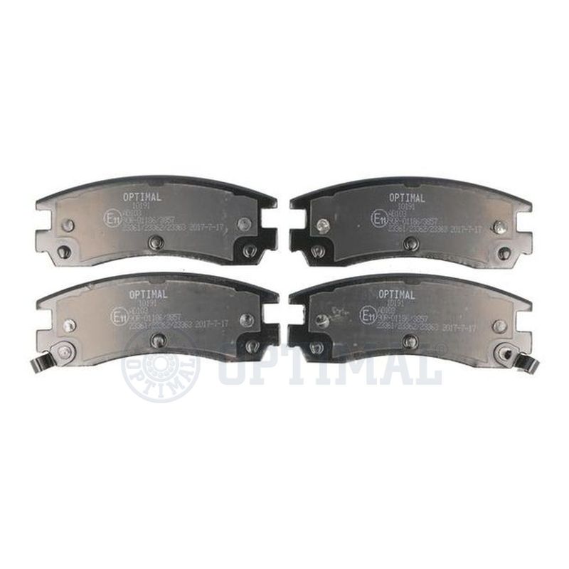 OPTIMAL 10191 Brake Pad Set, disc brake
