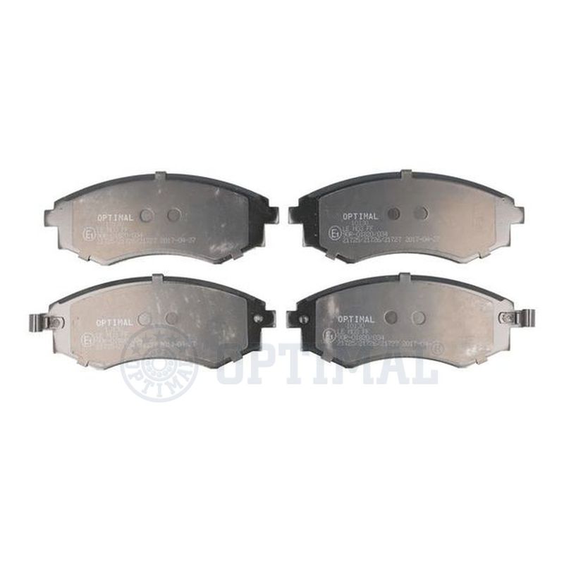 OPTIMAL 10237 Brake Pad Set, disc brake