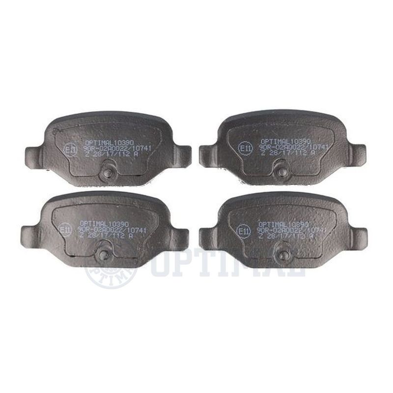 OPTIMAL 10390 Brake Pad Set, disc brake