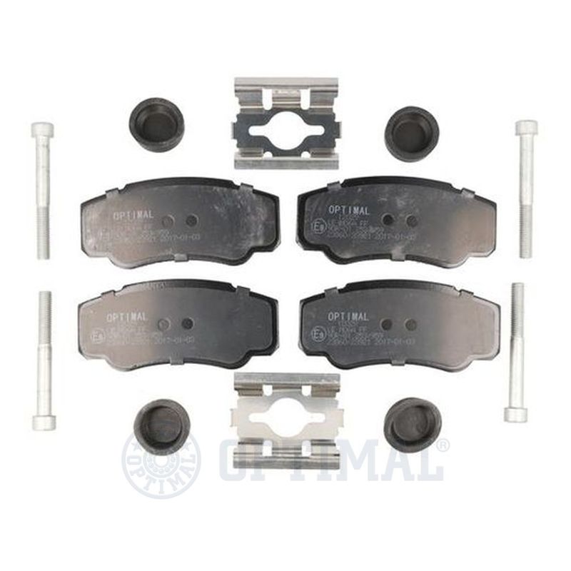 OPTIMAL 12029 Brake Pad Set, disc brake