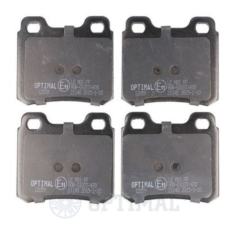 OPTIMAL 12059 Brake Pad Set, disc brake