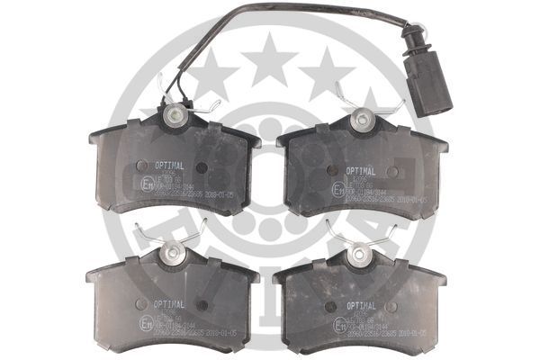 OPTIMAL 12096 Brake Pad Set, disc brake