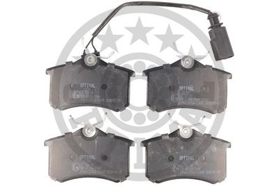 Brake Pad Set, disc brake OPTIMAL 12096