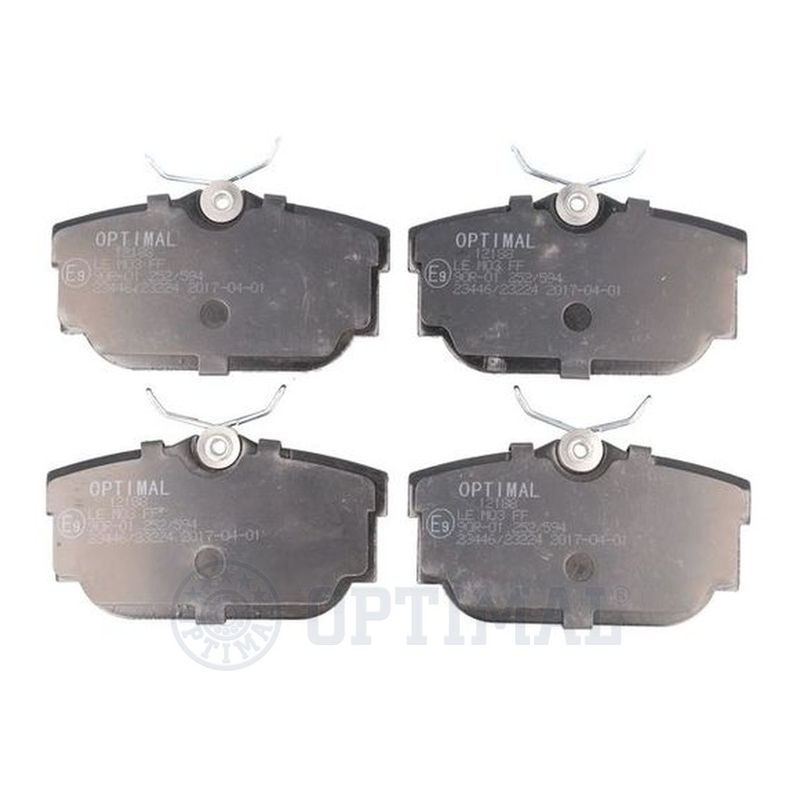 OPTIMAL 12188 Brake Pad Set, disc brake