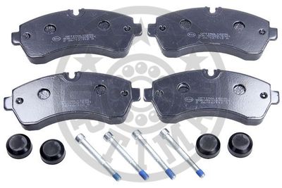 Brake Pad Set, disc brake OPTIMAL 12296