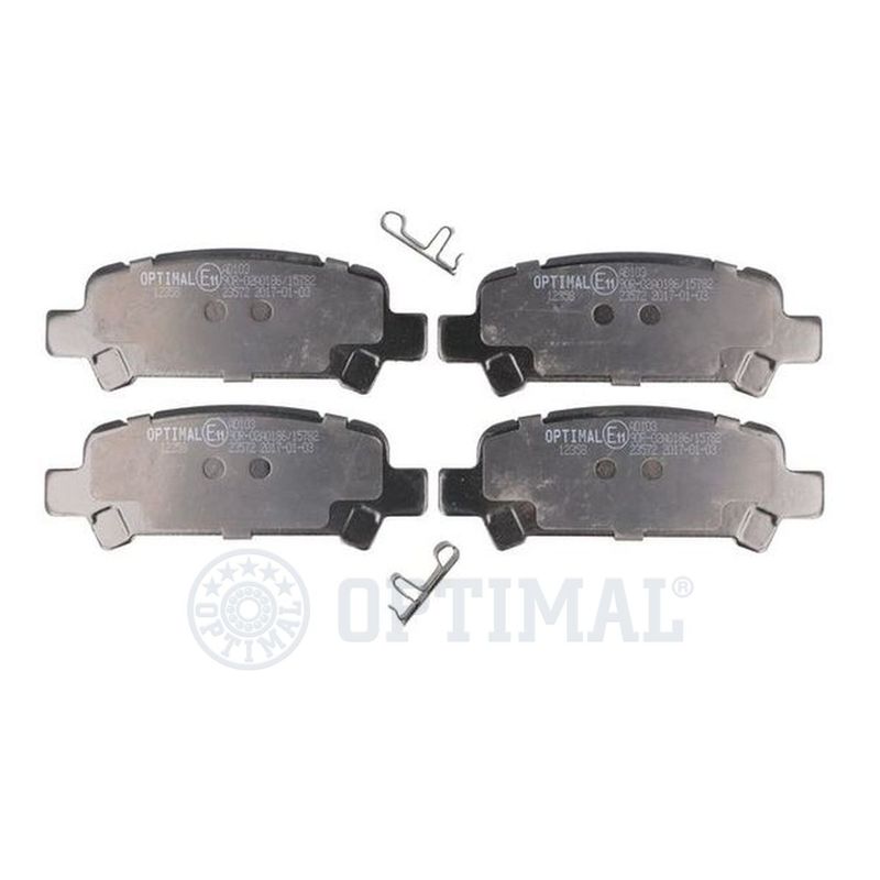 OPTIMAL 12358 Brake Pad Set, disc brake
