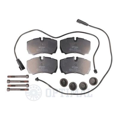 Brake Pad Set, disc brake OPTIMAL 12418