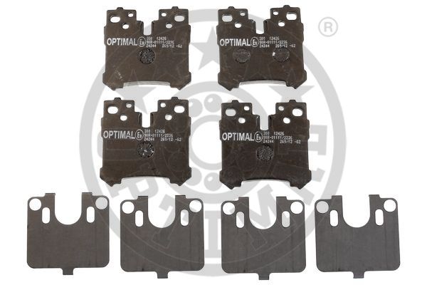 OPTIMAL 12426 Brake Pad Set, disc brake